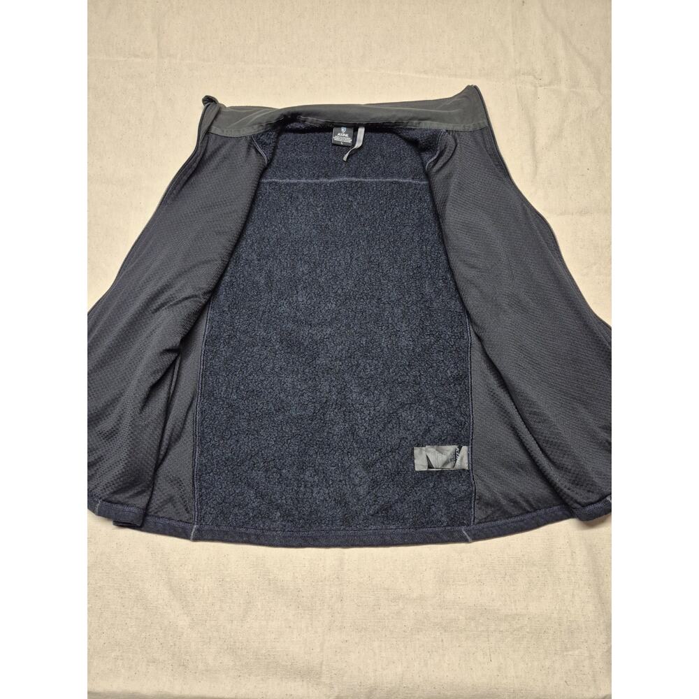 Kuhl Interceptr Vest Men's L Navy Blue Fleece Full Zip Outdoor Hiking - Picture 4 of 7